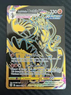 Pokemon TCG Rapid Strike Urshifu VMAX Brilliant Stars TG30/TG30 Secret Rare VLP - Image 1
