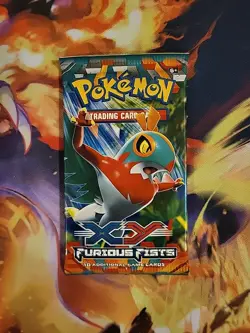 POKEMON FURIOUS FISTS XY BOOSTER PACK SEALED - Image 1