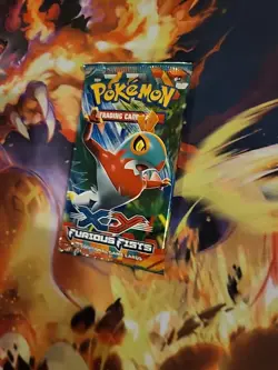 POKEMON FURIOUS FISTS XY BOOSTER PACK SEALED - Image 3
