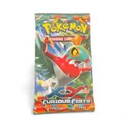 POKEMON FURIOUS FISTS XY BOOSTER PACK SEALED - Image 1