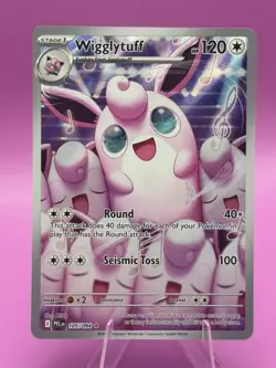 Pokemon TCG Wigglytuff Illustration Rare 105/094 Phantasmal Flames Near Mint - Image 1