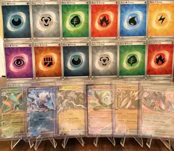 White Flare Set of Six Double Rare EX Mint Condition Pokemon TCG!!! - Image 1