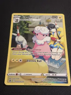 Pokemon Flaaffy Ultra Rare SWSH12: Silver Tempest Trainer Gallery TG03/TG30 NM - Image 4
