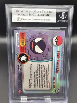 Gastly Topps Animated Series 2 Mint 2000 Pokemon Vintage BGS 7 - Image 2