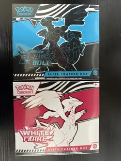 Scarlet & Violet White Flare & Black Bolt ETB (Bundle) - Image 1