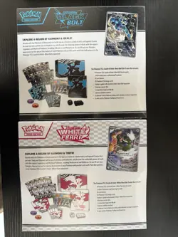 Scarlet & Violet White Flare & Black Bolt ETB (Bundle) - Image 2