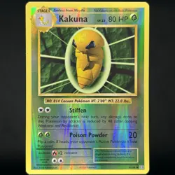 Pokemon TCG XY Evolutions Kakuna Reverse Holo Uncommon 6/108 MP - Image 1