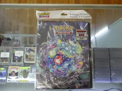 Stellar Crown Scarlet & Violet Pokemon TCG ULTRA PRO 9 Pocket Portfolio Binder - Image 1