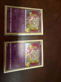 (x2) Pokemon TCG Mew 011/025 Holo Rare Celebrations NM - Image 2