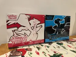 Pokemon Black Bolt and White Flare Pokemon Center ETB Sealed Elite Trainer Box's - Image 1