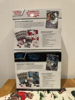 Pokemon Black Bolt and White Flare Pokemon Center ETB Sealed Elite Trainer Box's - Image 3