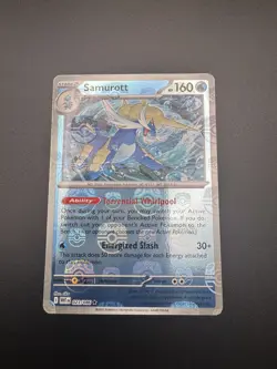 Pokemon TCG Samurott Master Ball Reverse Holo 023/086 (Near Mint) - White Flare - Image 3