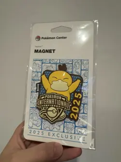 Pokemon Center EUIC London 2025 Exclusive Psyduck Magnet - Image 1