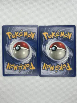 1999 WOTC Pokemon 1st Edition Omanyte 52/62 and Omastar 40/62 Fossil MP - Image 2