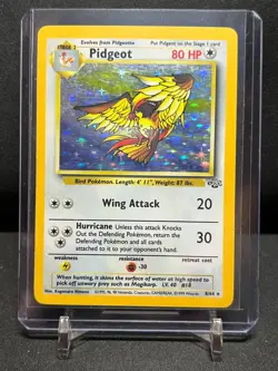 Pidgeot 8/64 Holo Rare Pokemon 1999 Jungle - MP - Image 1