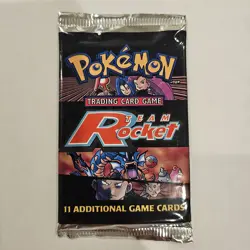 Wizards of the Coast Pokemon TCG Team Rocket Booster Pack! 742818061742 - Image 1