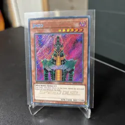 YUGIOH • JINZO • SECRET RARE • SBCB-EN147 • 1st EDITION • CLEAN - Image 1