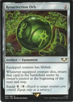 MTG: Warhammer 40,000: Resurrection Orb: Lightly Played Condition - Image 1