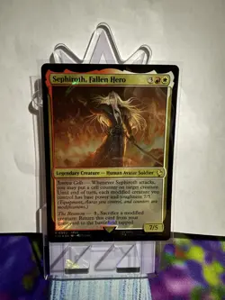 Sephiroth, Fallen Hero (Surge Foil) Commander: Final Fantasy Foil - Image 1