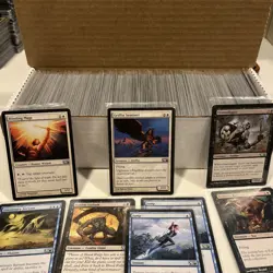 Magic the Gathering Bulk Card Lot of Random Cards Sleeved - Image 1