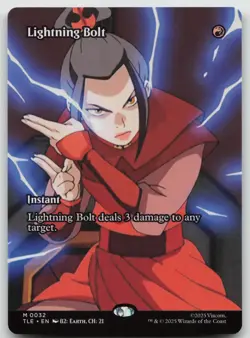 Lightning Bolt (Borderless) M Normal Avatar: The Last Airbender: Eternal-Legal 3 - Image 1