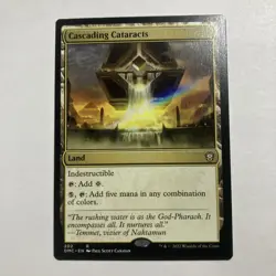 MTG Cascading Cataracts Commander: Dominaria United Regular Rare - Image 1