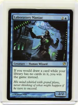 Laboratory Maniac FOIL Innistrad MTG (LP) - Image 1