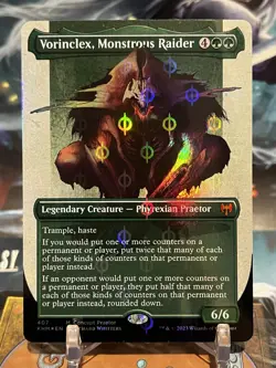 MTG | Vorinclex, Monstrous Raider✨Step-and-Compleat FOIL✨ [ONE] - Image 1