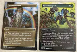 X6 Borderless Commander Deck Essentials $8.49 Market Value - Image 2