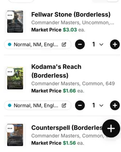 X6 Borderless Commander Deck Essentials $8.51 Market Value See Pics - Image 4