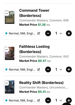 X6 Borderless Commander Deck Essentials $8.51 Market Value See Pics - Image 5
