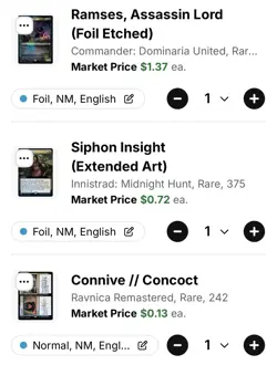 X1 Commander Ramses Assassin Lord X5 Commander Deck Essentials - Image 5