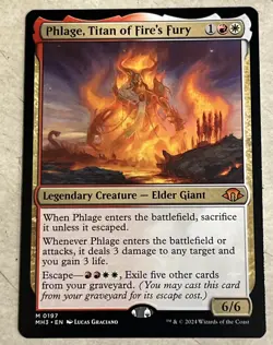 Phlage, Titan of Fire's Fury Modern Horizons 3 Regular - Image 1