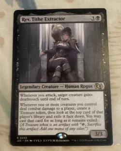 Rev, Tithe Extractor 0045 Non Foil Rare Foundations Jumpstart MTG NM - Image 1