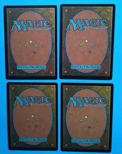 Magic the Gathering MTG Urza's Legacy ENGINEERED PLAGUE X 4 LP/EX U 1999! - Image 4