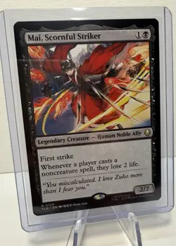 MTG Mai Scornful Striker Avatar: The Last Airbender R-0109 - Image 2