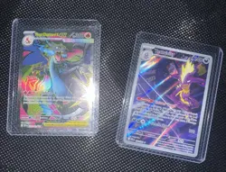 Pokemon- TCG Trading Cards 2 Card Lot Mega Charizard #109 & Toxtricity #103 - Image 1