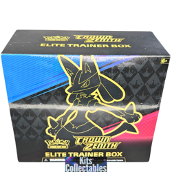 Pokemon TCG: Crown Zenith Elite Trainer Box Pokemon Booster Packs Sealed New 820650851476 - Image 1
