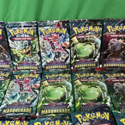 Pokemon Scarlet & Violet Twilight Masquerade Factory Sealed 36 Booster Pack lot - Image 3