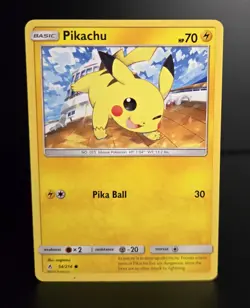 Pokemon TCG - PIKACHU - 54/214 - SUN & MOON: UNBROKEN BONDS (2019) - LP - Image 1