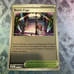 Pokemon Phantasmal Flames #085/094 Battle Cage Reverse Holo M/NM - Image 1