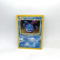 Pokemon card Light Azumarill 13/105 Neo Destiny Holo Rare - Image 3