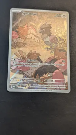 Spearow Illustration Rare 151/132 Mega Evolution Pokemon Pack Fresh - Image 2
