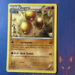 XY Base Set - LP - Dugtrio 59/146 Pokemon English (US Seller) - Image 1