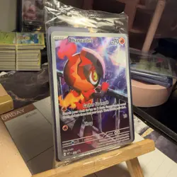 Charcadet 022 SEALED Phantasmal Flames Black Star Promo Holo Pokemon TCG MINT - Image 2