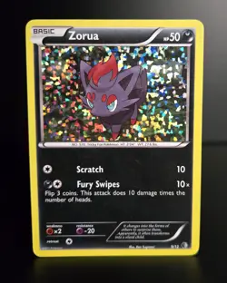 Pokemon TCG - ZORUA - 9/12 - HOLO - PROMO - MCDONALD'S COLLECTION (2011) - MP/LP - Image 1