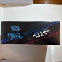Pokemon TCG: Crown Zenith Pokemon Center ETB Elite Trainer Box Plus - Sealed - Image 5