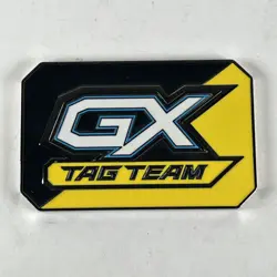 Pokemon Limited Edition GX Tag Team Metal Marker Badge SM Collection 2019 - Image 1