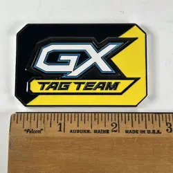 Pokemon Limited Edition GX Tag Team Metal Marker Badge SM Collection 2019 - Image 4