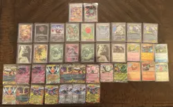 Pokemon Phantasmal Flames, Mega Evolution, Black Bolt 47 Card Lot - Image 1